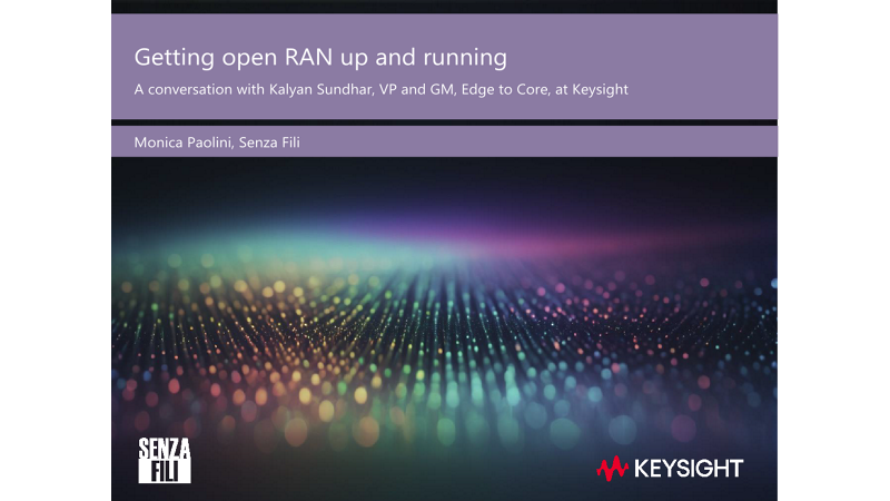 Getting Open RAN Up and Running